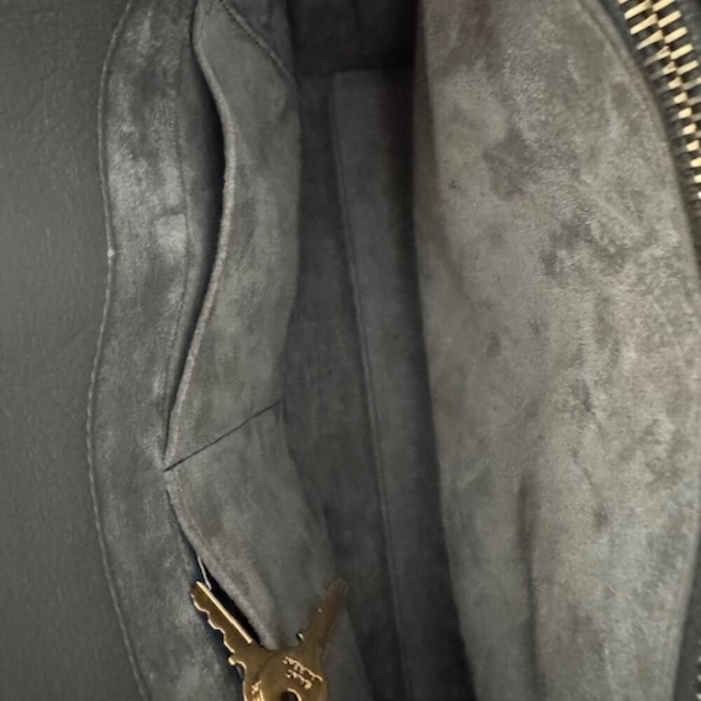 Saint Laurent  Calfskin Small Sac de Jour Gray - Picture 4 of 7